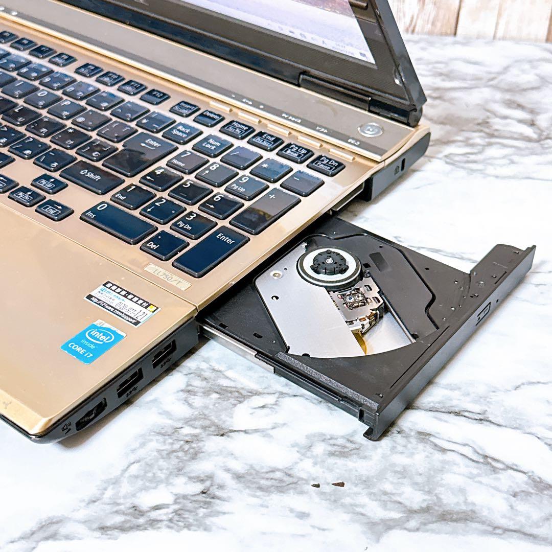 1台限定✨高性能i7＆メモリ8GB/超大容量1TB✨カメラ すぐ使えるパソコン