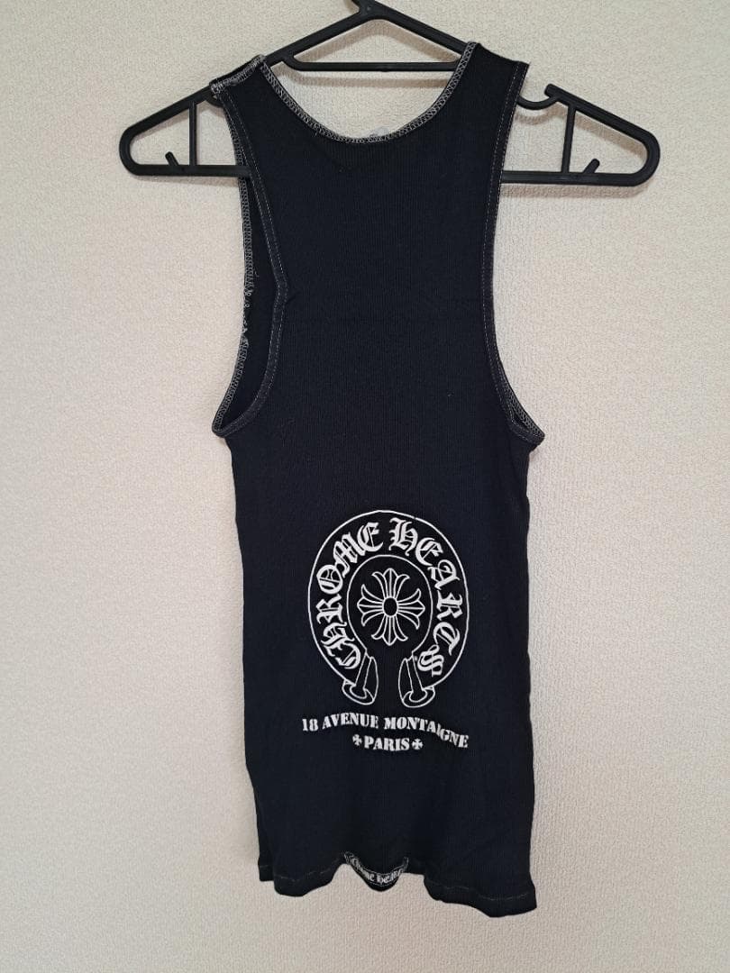 CHROME HEARTS（クロムハーツ）タンクトップ　メンズS　パリ限定