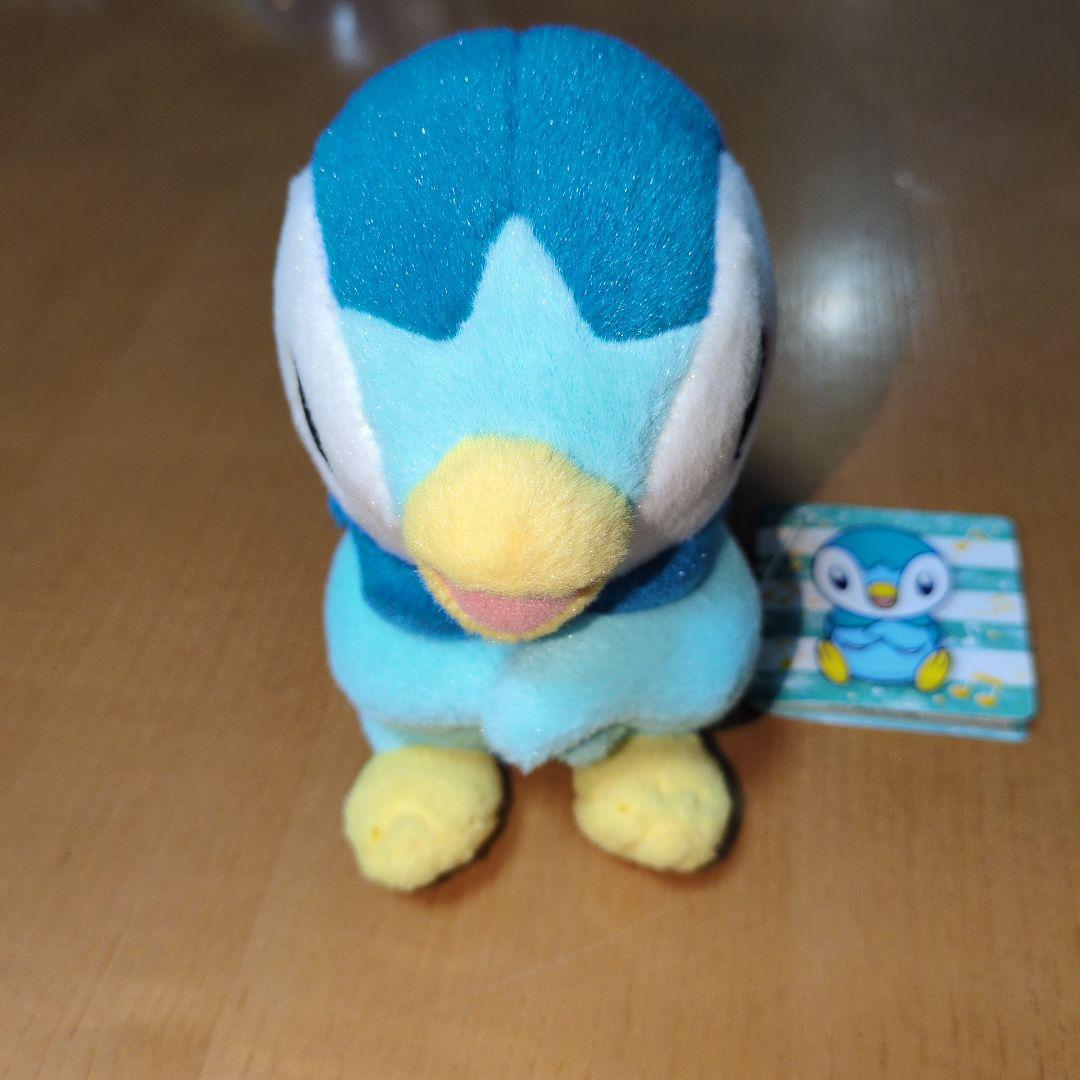 タグ付き　極美品　がんばれ！？ポッチャマ ぬいぐるみ　喜怒哀楽の「楽」