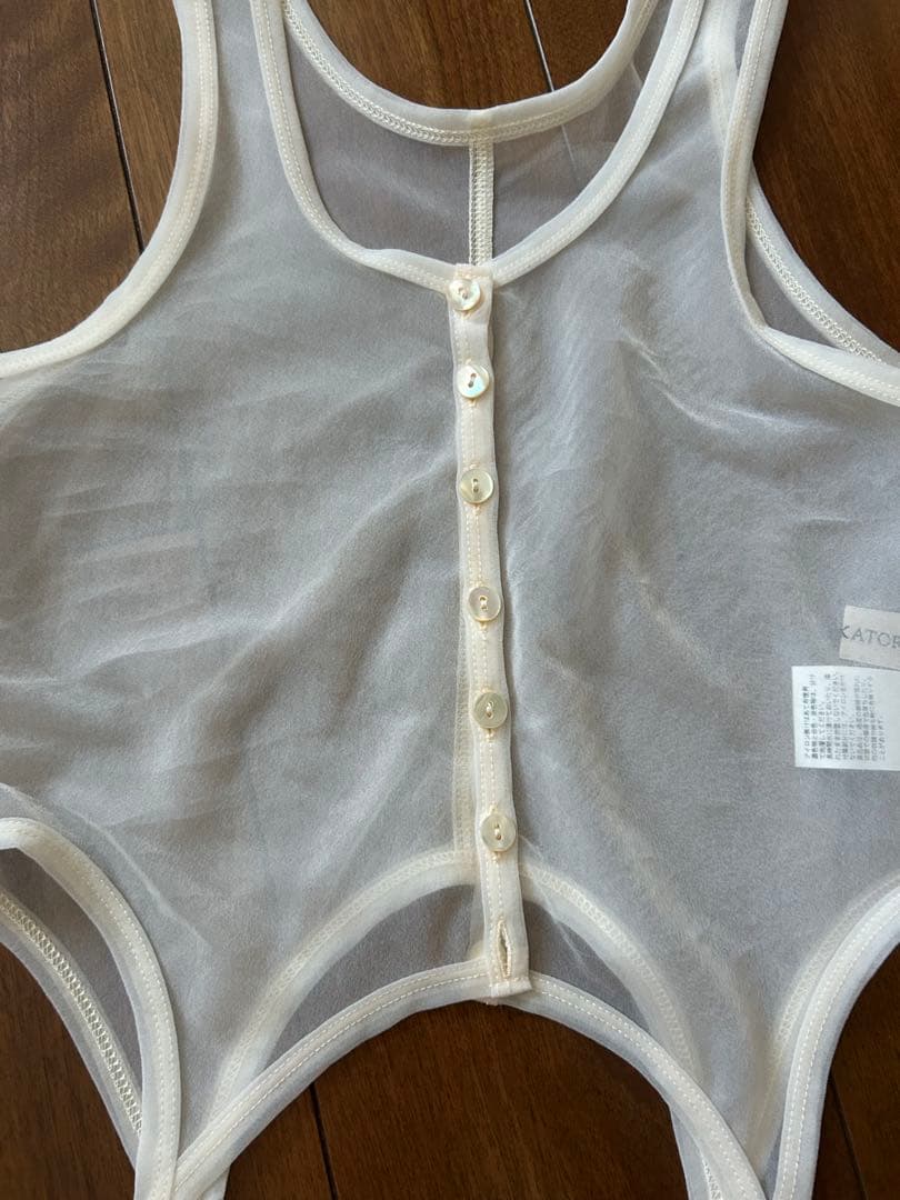 ERIKO KATORI ランジェリータンクトップ