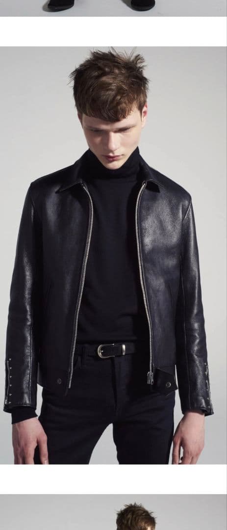 Y*I様 定価20万円ラグスマックレガー　スタッズシングルライダースminede