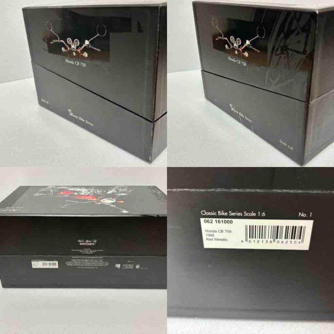 ミニチャンプス 1/6 ホンダ CB750 レッドメタリック　1968