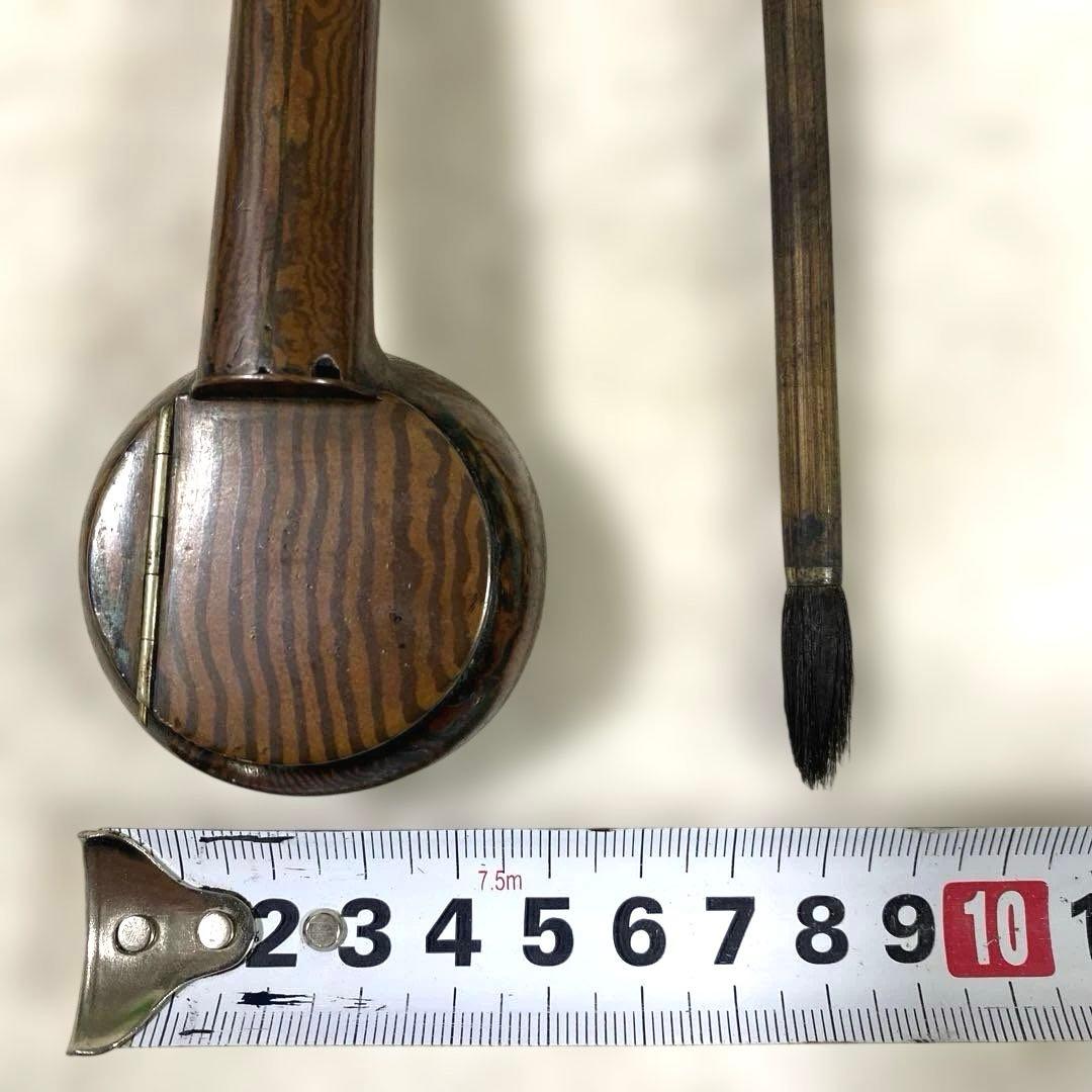G-17 矢立　2個セット　書道具　骨董品　古道具　時代物　日本　美術品　工芸品