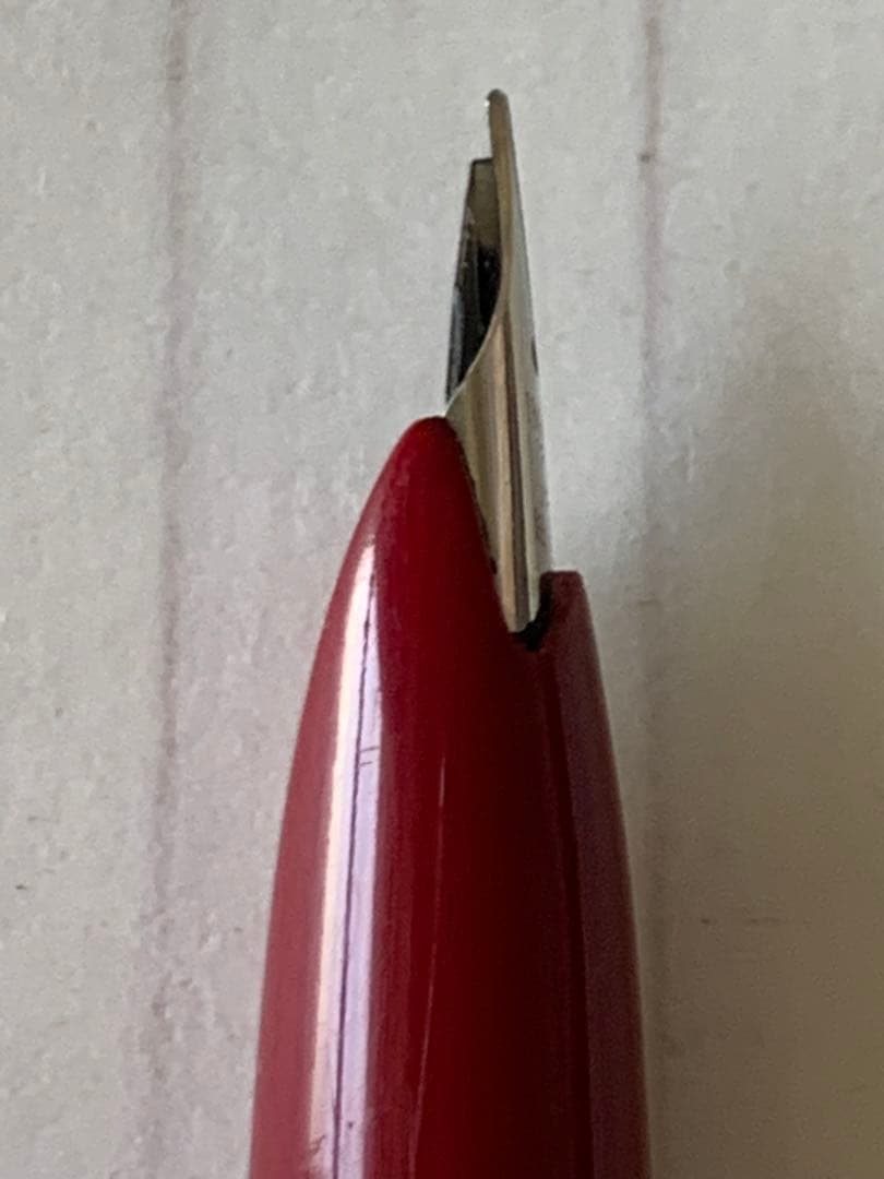 プラチナ シルバー 万年筆 18K WG