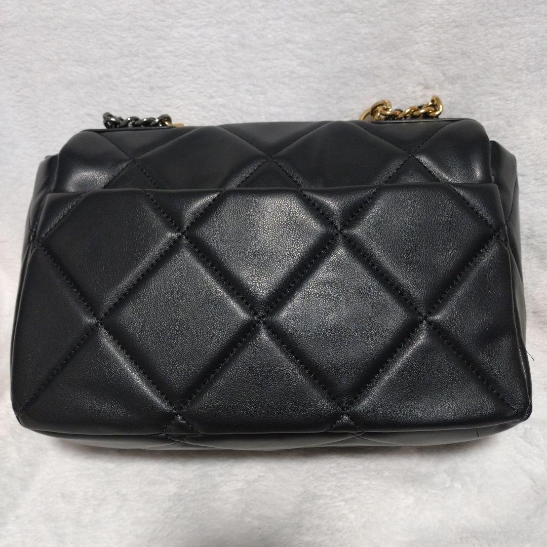 【美品】CHANELノベルティブラックショルダーバッグ