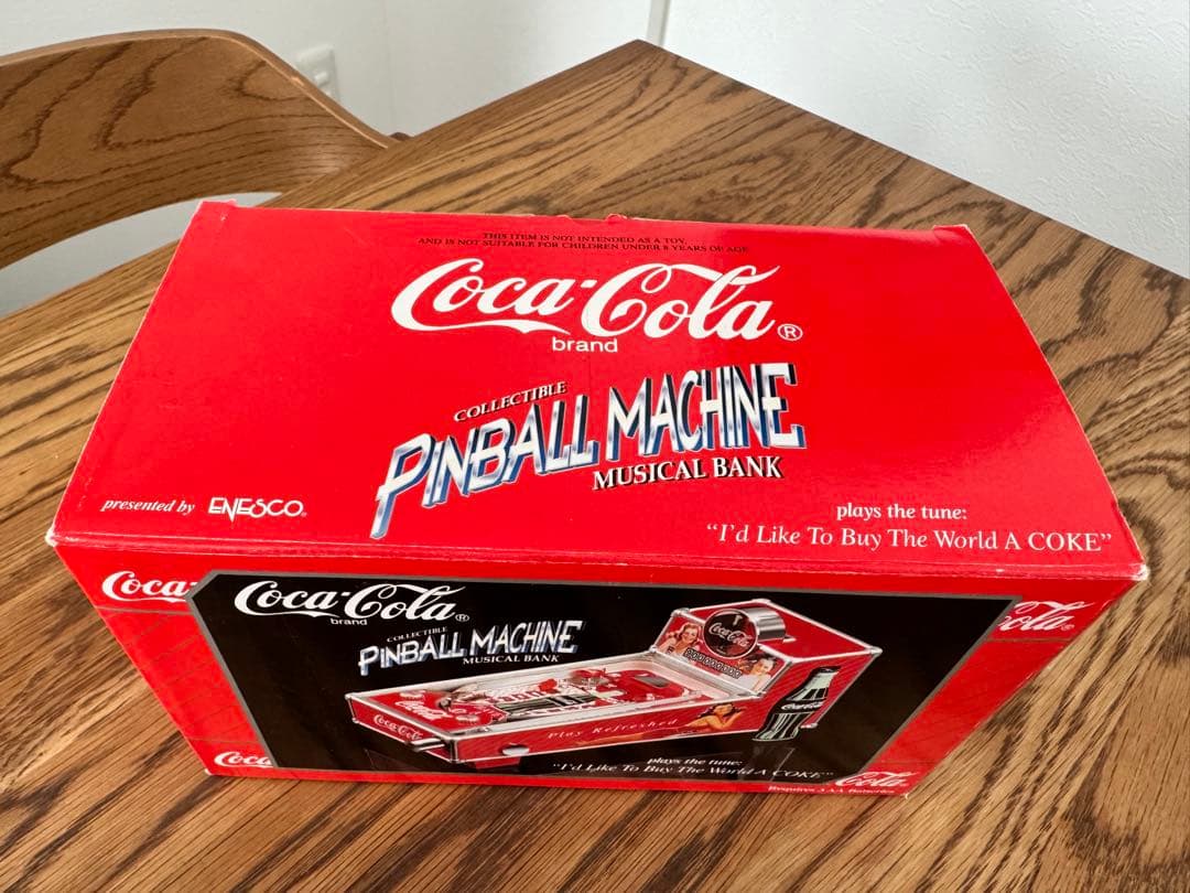 Coca-Cola コカコーラ　ピンボール型　貯金箱アンティーク