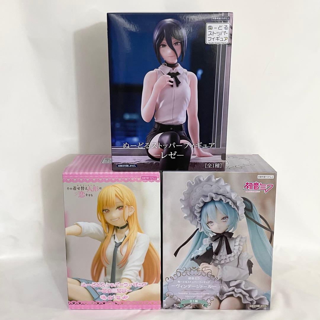 ぬーどるストッパー フィギュア まとめ売り 美少女 プライズ アニメ
