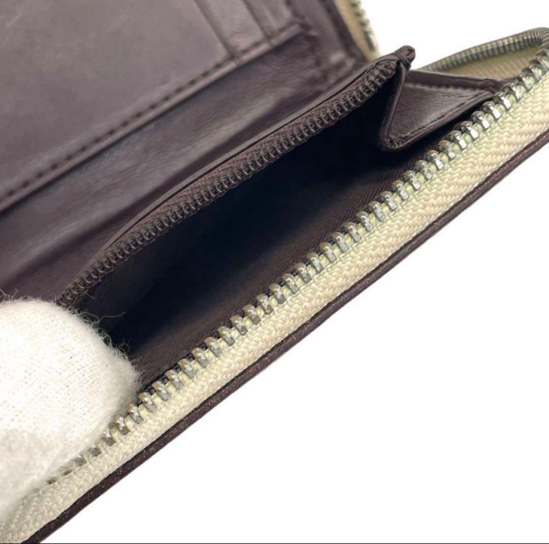 【Disneyコラボ 】Coach ミニーマウス 折り財布 ラウンドファスナー