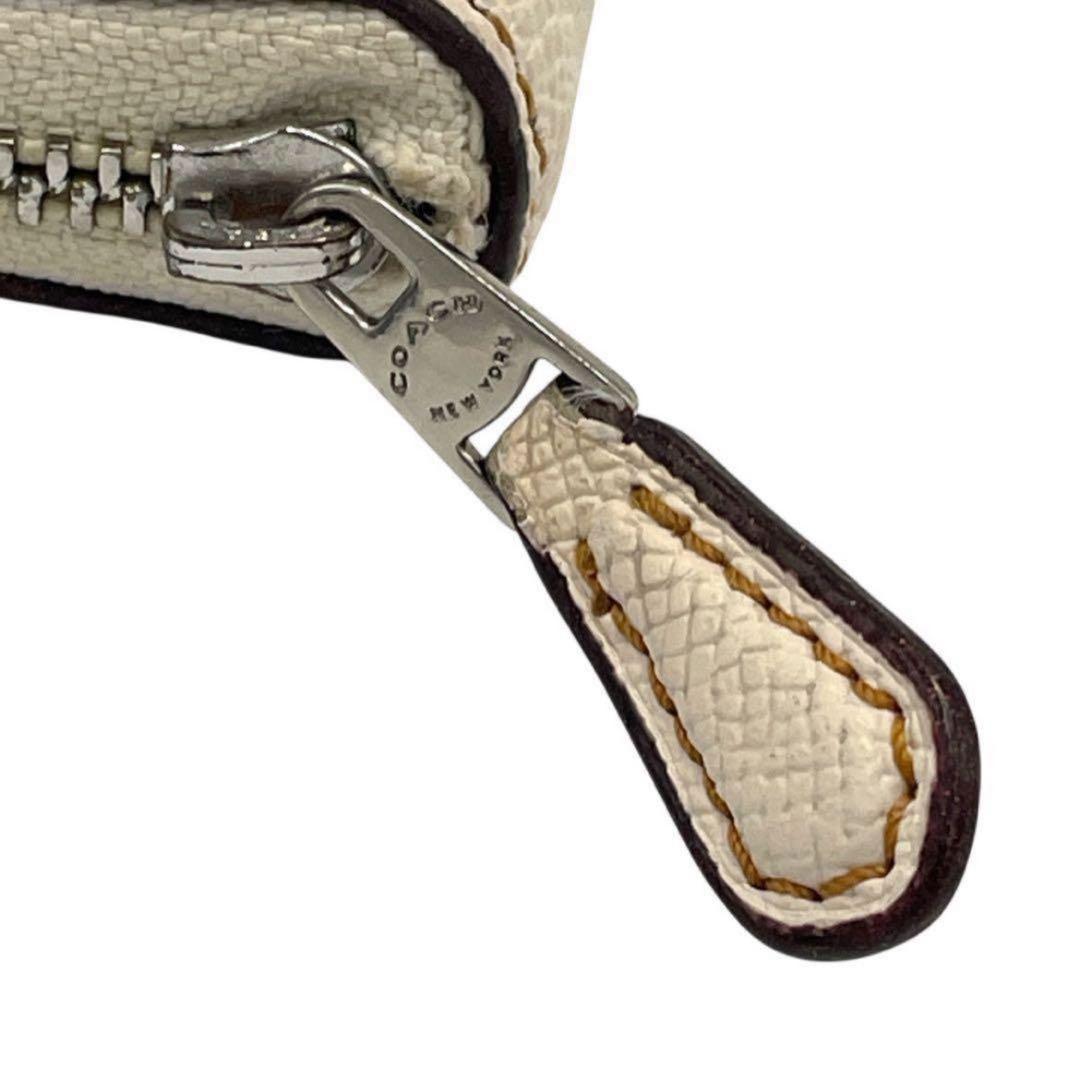 【Disneyコラボ 】Coach ミニーマウス 折り財布 ラウンドファスナー