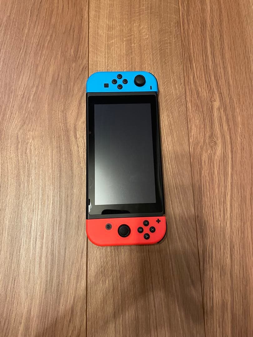【極美品】Nintendo Switch 本体 青/赤 +付属品一式