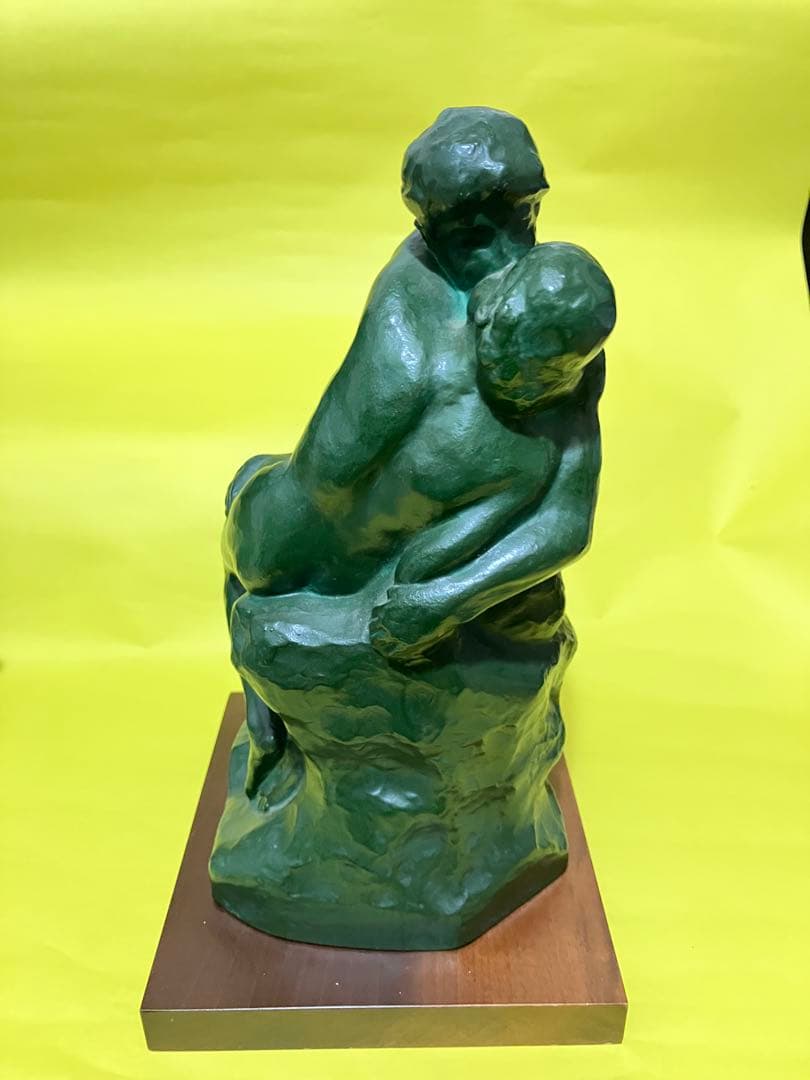 ロダン作　接吻　永遠の愛　ブロンズ