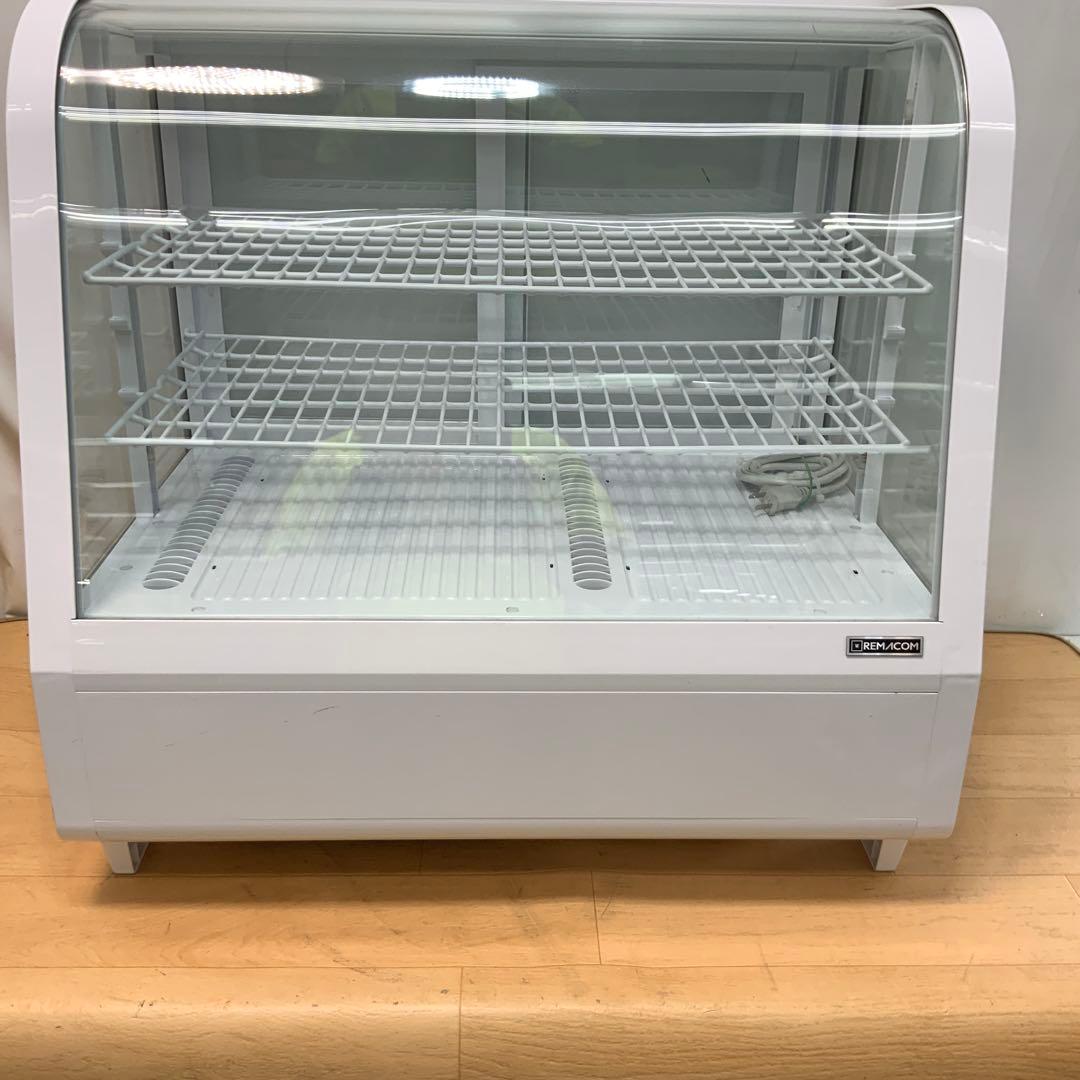レマコム　卓上冷蔵ショーケース　RCS-T68S2RW 2021年製