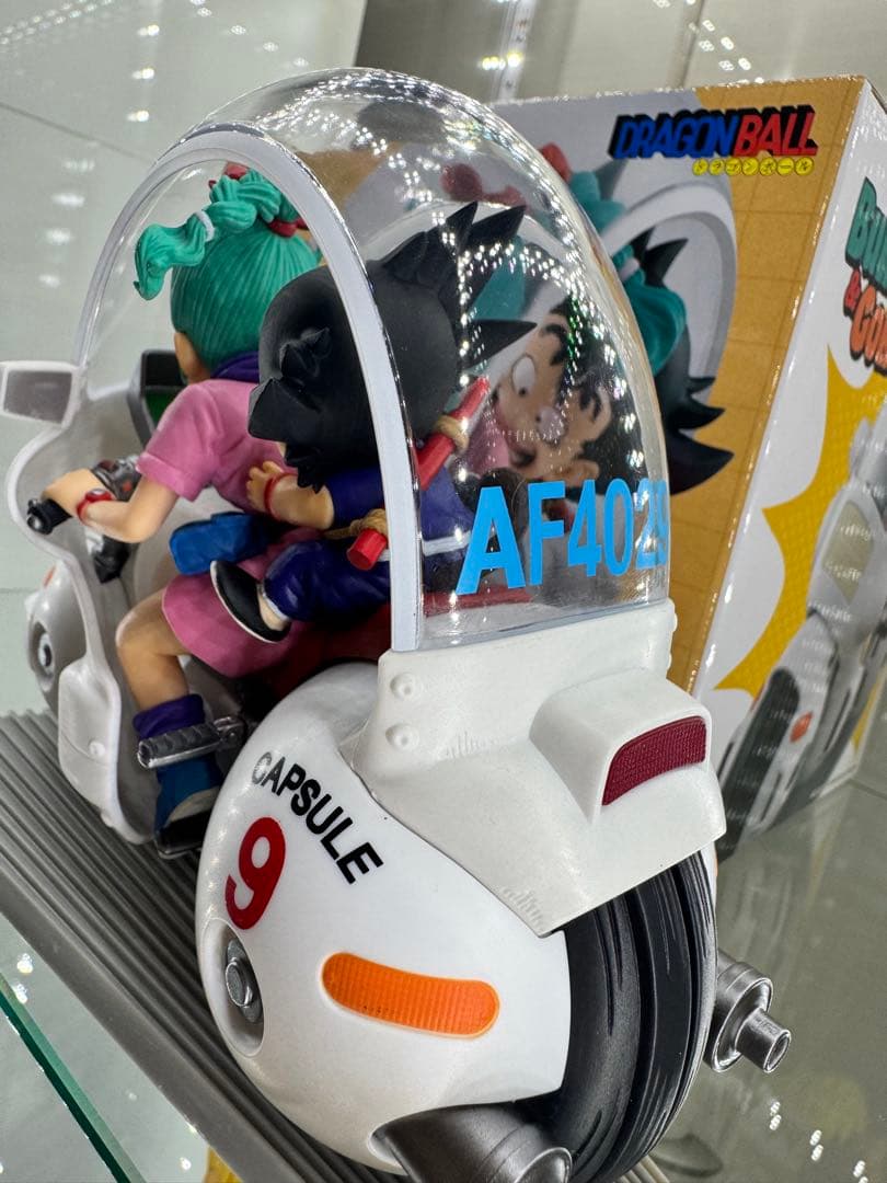 ドラゴンボール ファンタスティックアドベンチャー　A賞 孫悟空＆ブルマ バイク