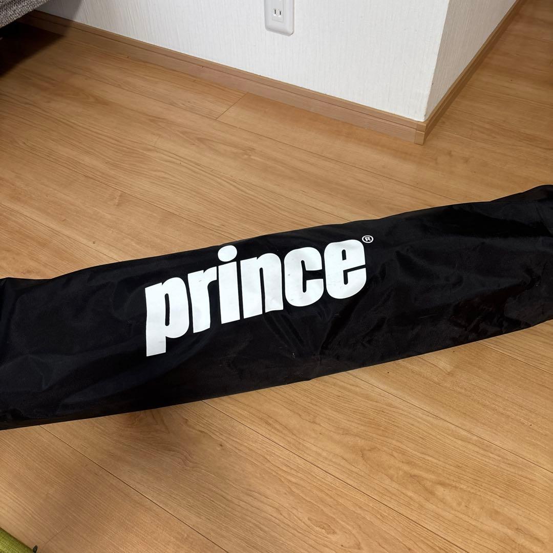 お値下げ！美品！テニスボールバスケット　プリンス　キャスター付き　ケース付き