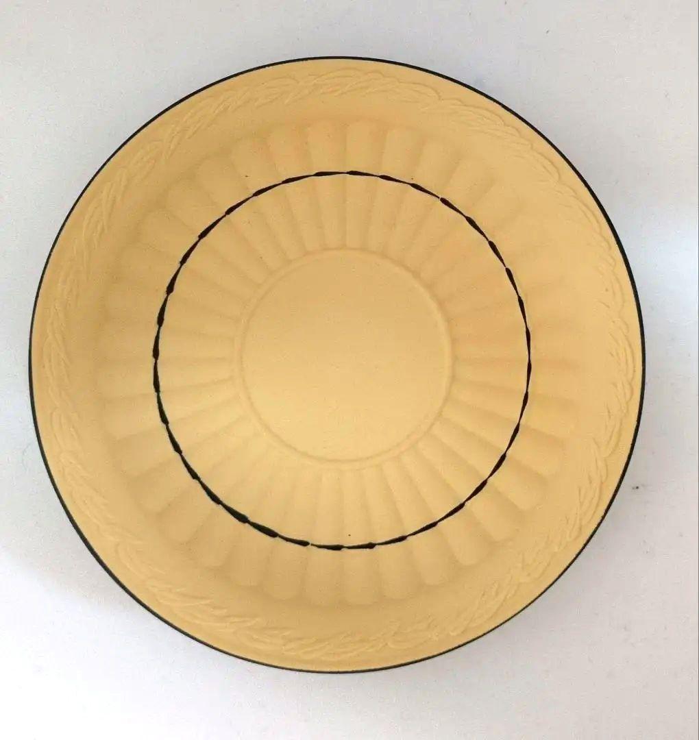 ✦ウェッジウッド✦レア　ブラックオンケーン　ジャスパーイエロー　カップ　ソーサー