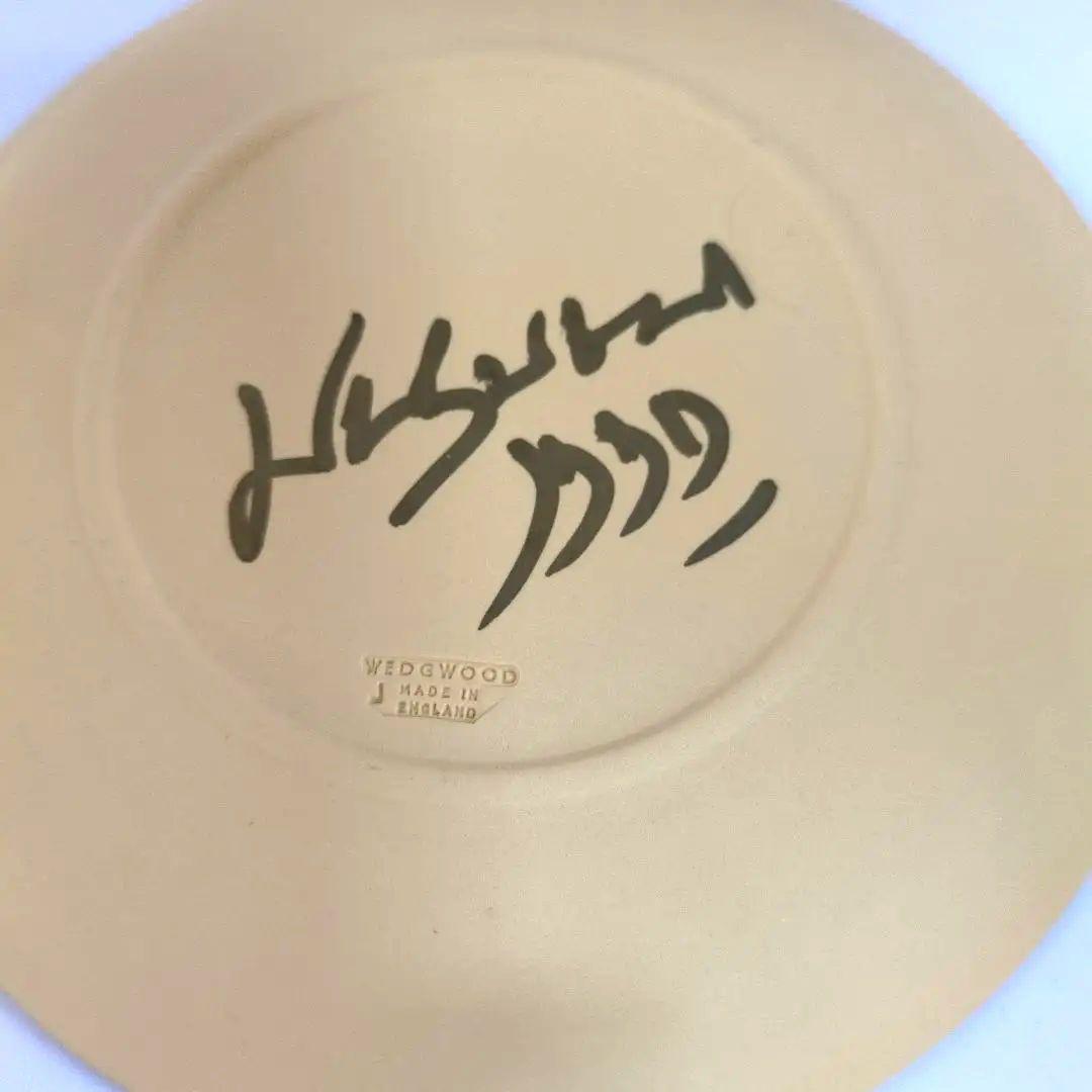 ✦ウェッジウッド✦レア　ブラックオンケーン　ジャスパーイエロー　カップ　ソーサー