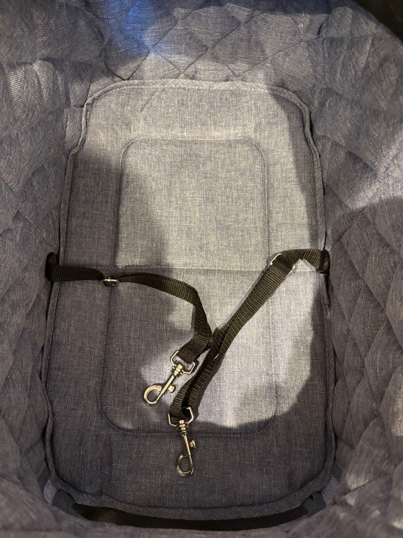 Fitt series wiz ペットカート デニムブルーハリースペット付き