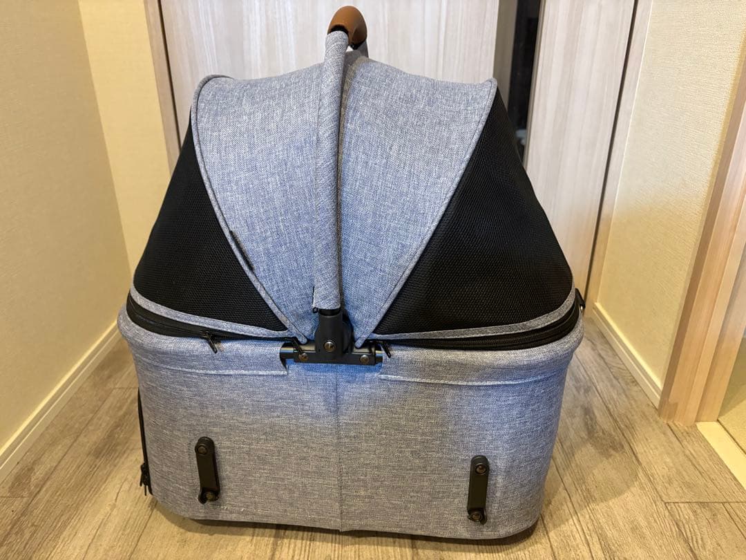 Fitt series wiz ペットカート デニムブルーハリースペット付き