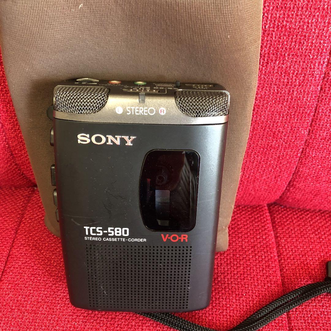 ソニーTCSー580ステレオカセットレコーダー