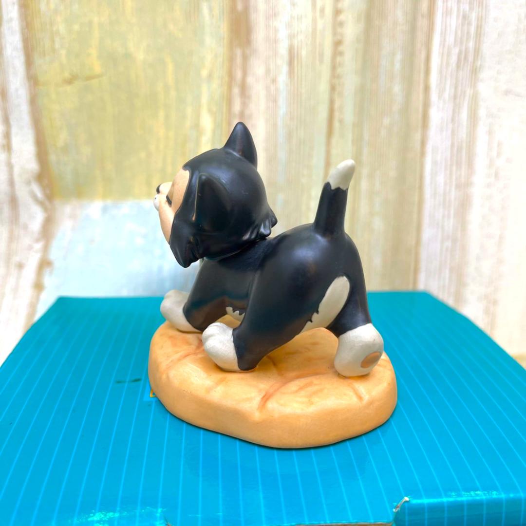 レア★WDCC ピノキオ フィガロ ネコ 猫 陶器製 フィギュア