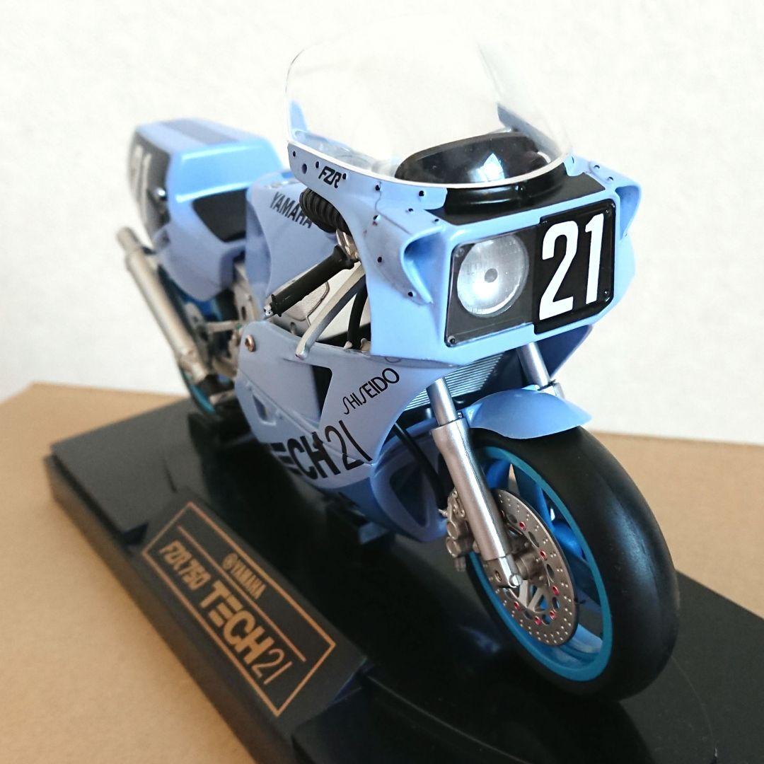 【超レア非売品】1/12 ヤマハ FZR750 TECH21(ブルー) ローソン