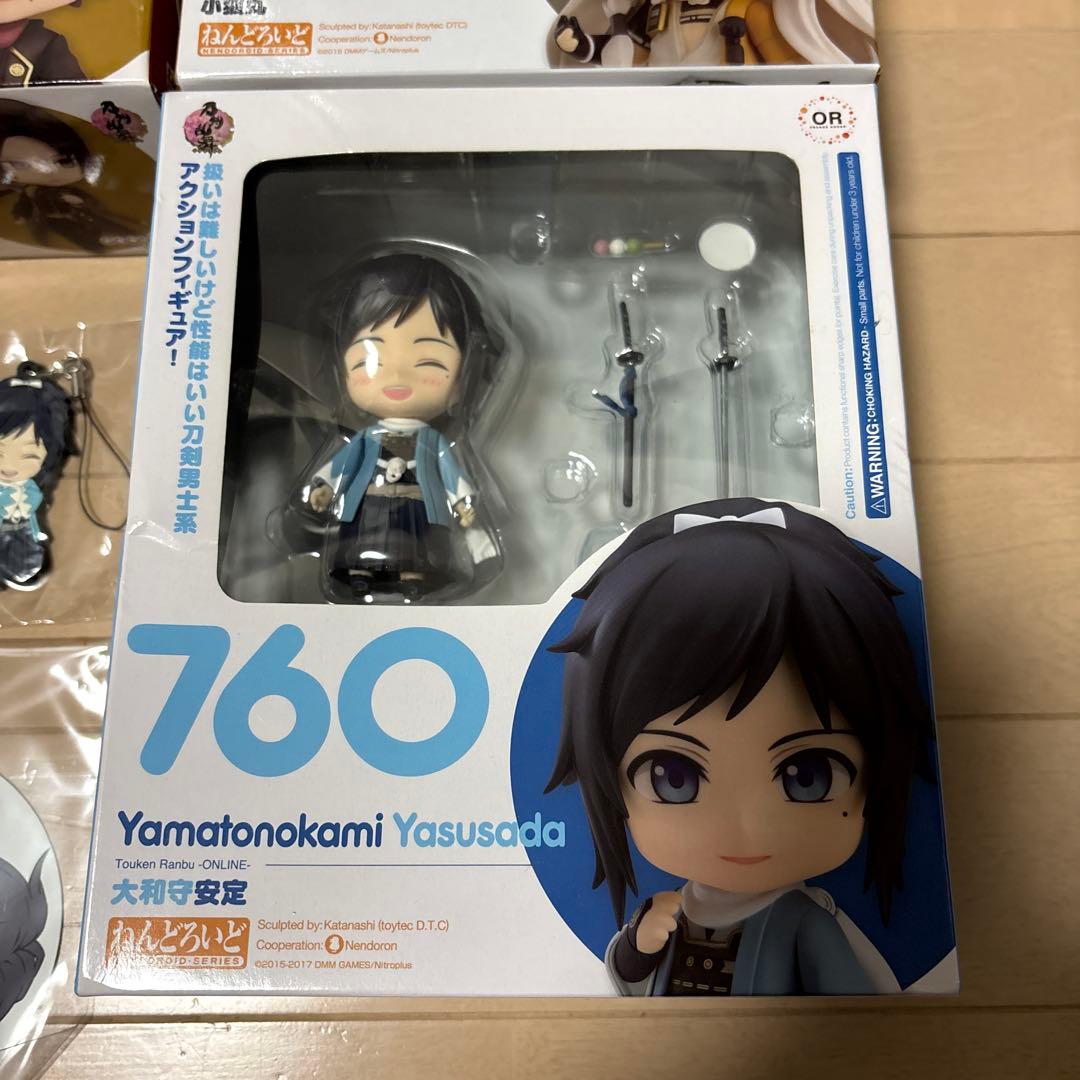 ねんどろいど　518 525 760 刀剣乱舞　小狐丸　加州清光　大和守安定