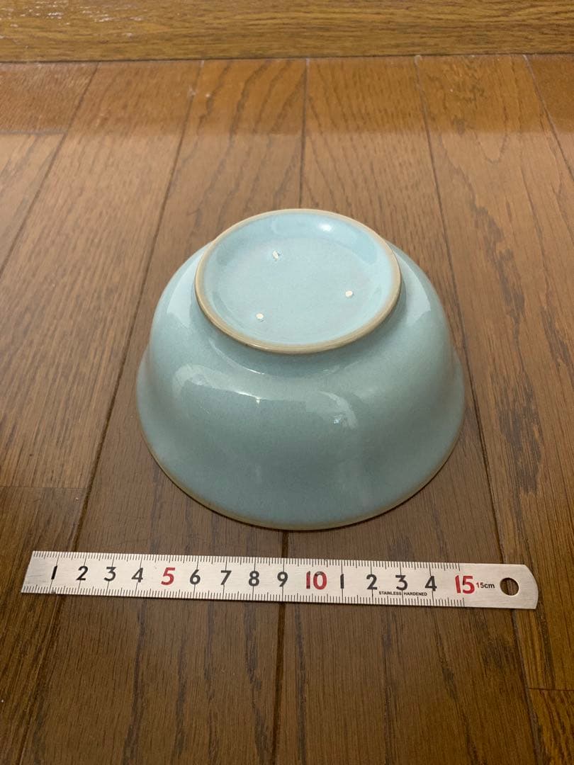 希少　青磁　碗　龍泉窯　南宋　北宋　汝窯　宋　元　大碗　倣汝窯