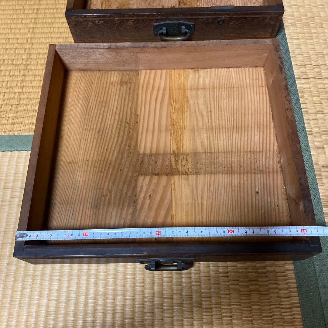 ✳︎アンティーク和家具✳︎ミラー付収納箪笥　シンプル和モダン　年代もの