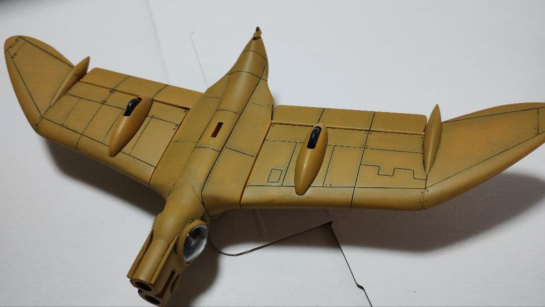 プラモデル完成機　1/72　風の谷のガンシップ(No.1)