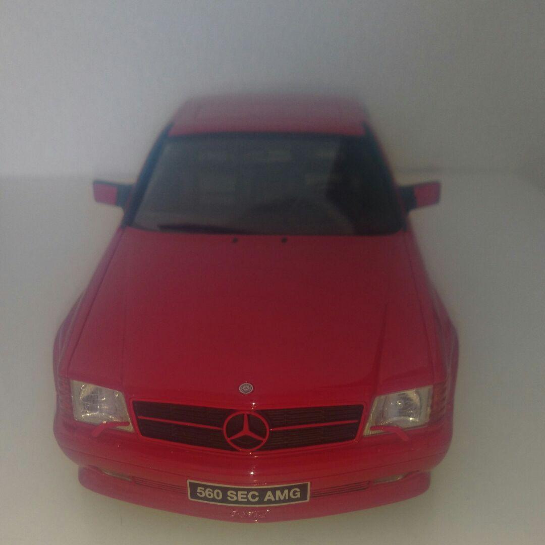 OTTO Benz 560 SEC AMG W126 RED ベンツ ①