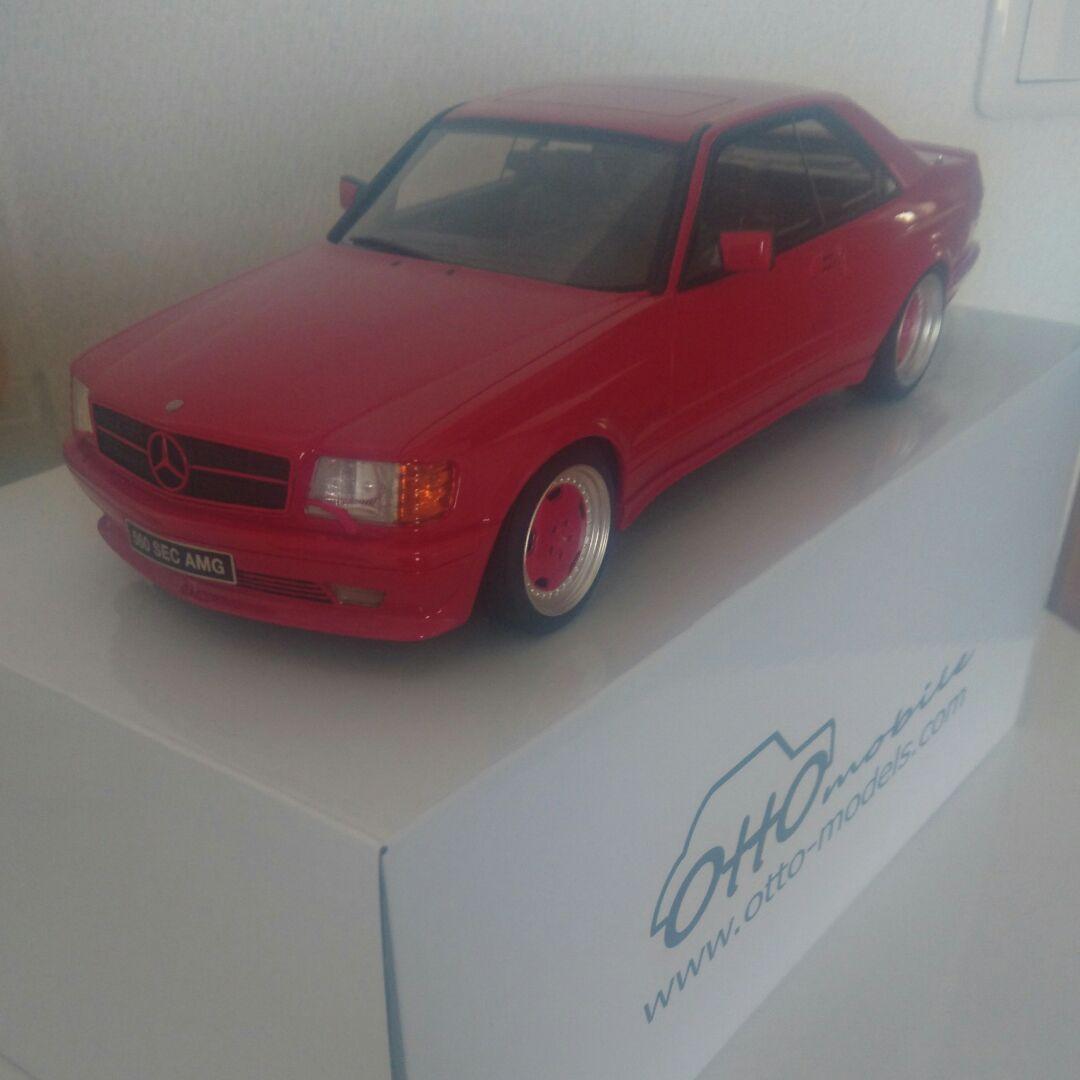 OTTO Benz 560 SEC AMG W126 RED ベンツ ①