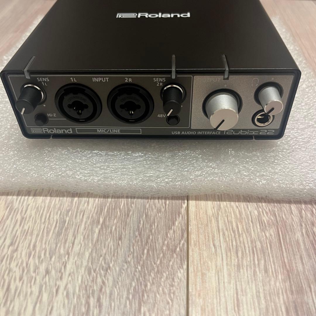 美品 ROLAND Rubix22 USBオーディオインターフェイス