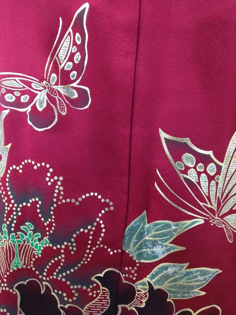 振袖フルセット、正絹振袖成人式、重ね衿、、西陣京の袋帯、襦袢