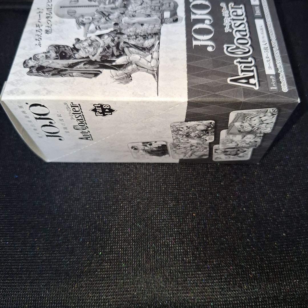 荒木飛呂彦原画展 ジョジョ アートコースター BOX 新品未開封 スリーブ付き