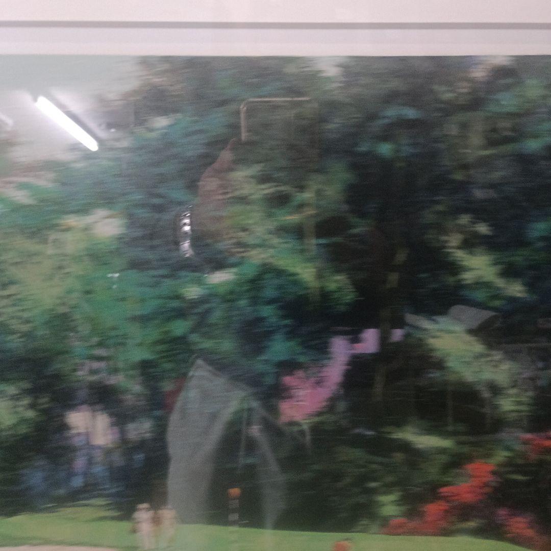 4560）マークキング　リトグラフまたはシルクスクリーン「アプローチ」額装