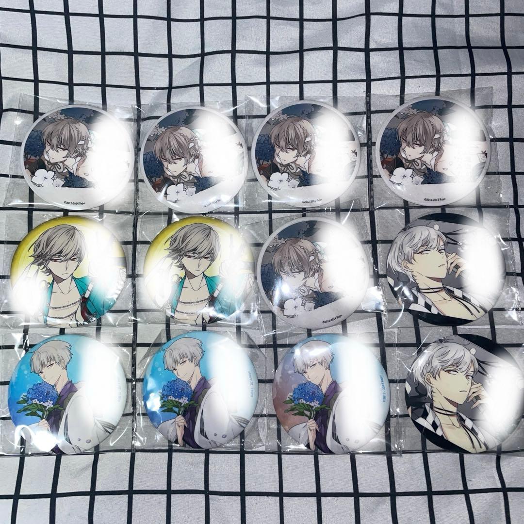 新撰組勿忘草　メッセージ付き缶バッジ　原田左之助