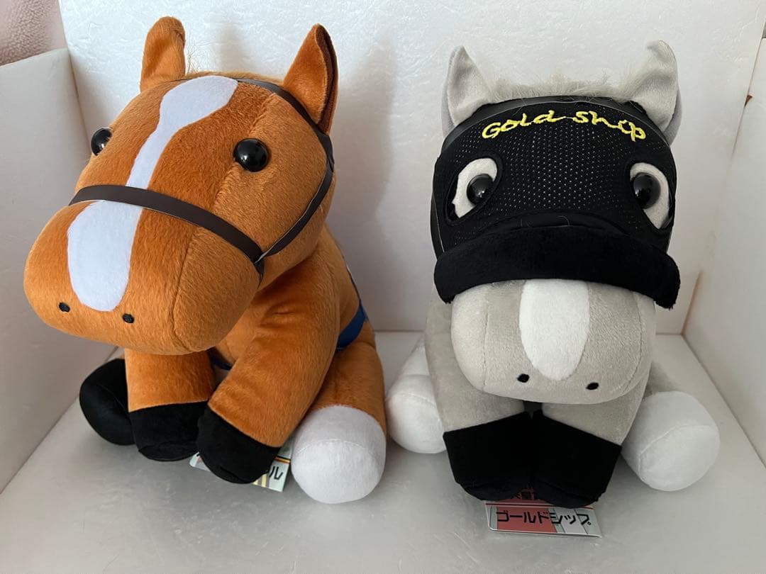 希少 Lサイズ オルフェーヴル ゴールドシップ アイドルホース ぬいぐるみ 競馬