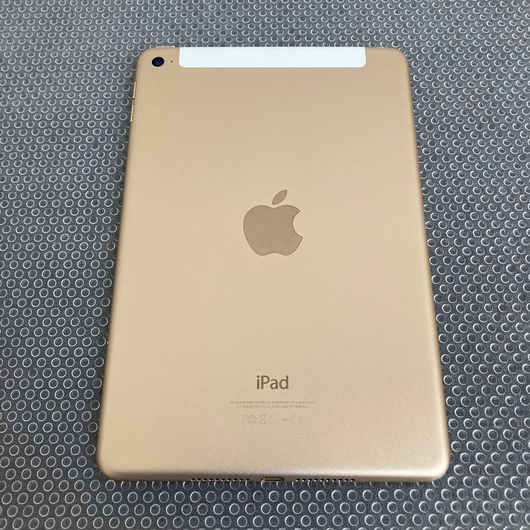 3881極美品新品級☆電池ほぼ新品☆iPad mini4 32GB SIMフリー