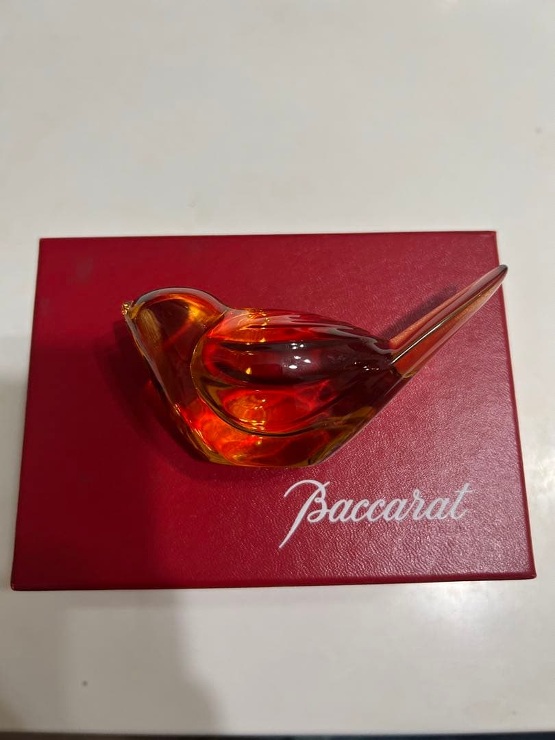 工芸品 baccarat bird honey