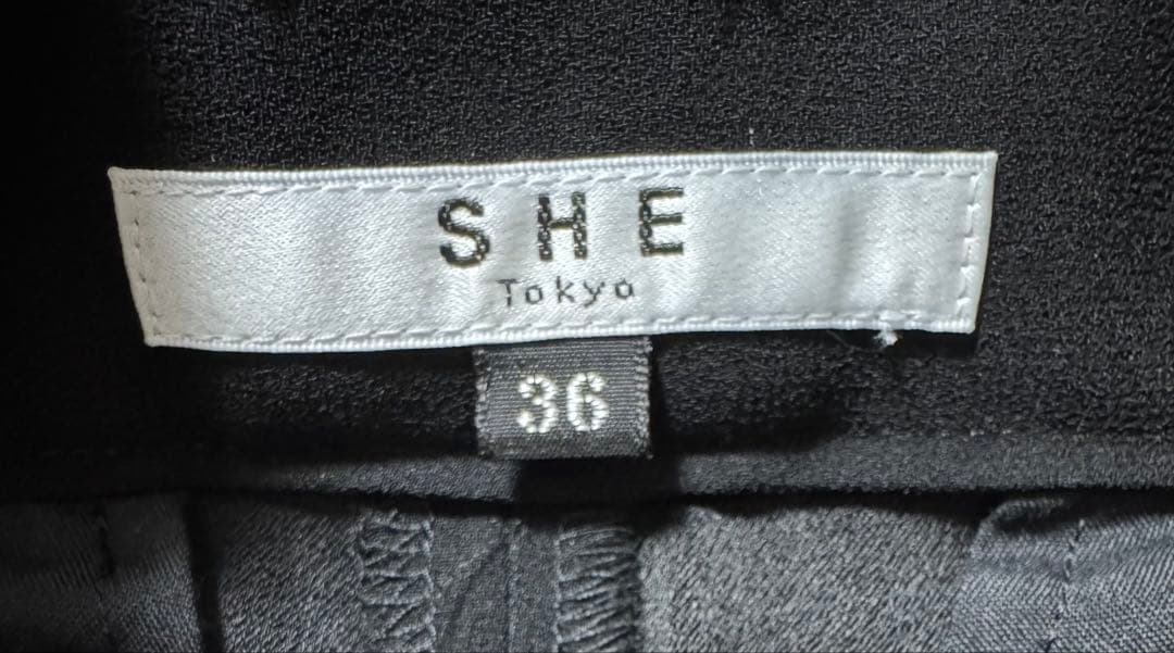 SHE Tokyo Fred black 36 新品未使用