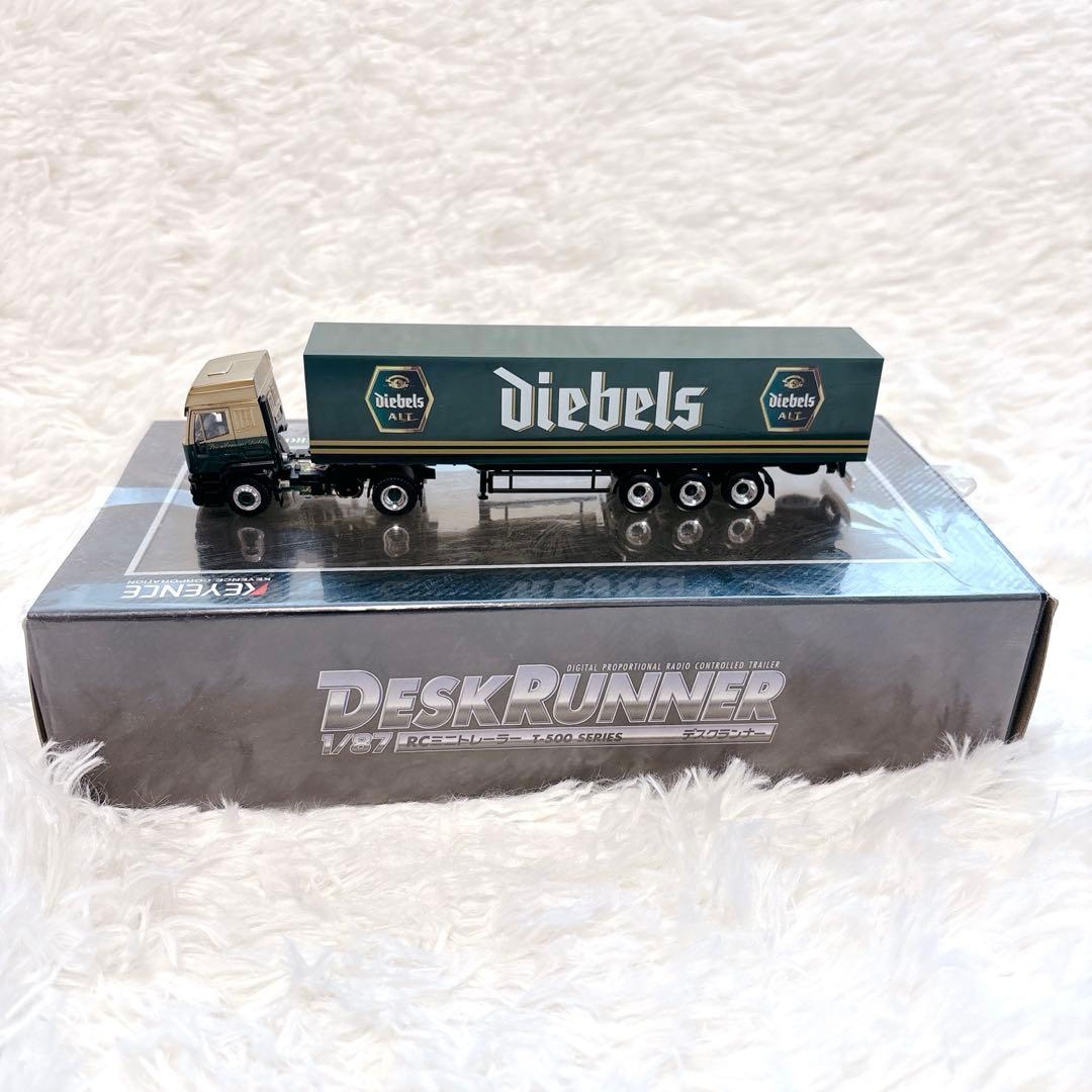 【激レア】キーエンス 1/87 RC ミニトレーラー T-500 デスクランナー