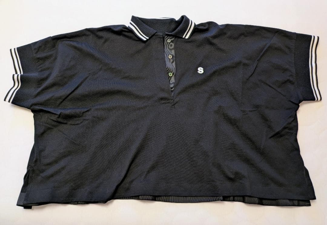 Sacai S Pique Polo Shirt ポロシャツ22-05980