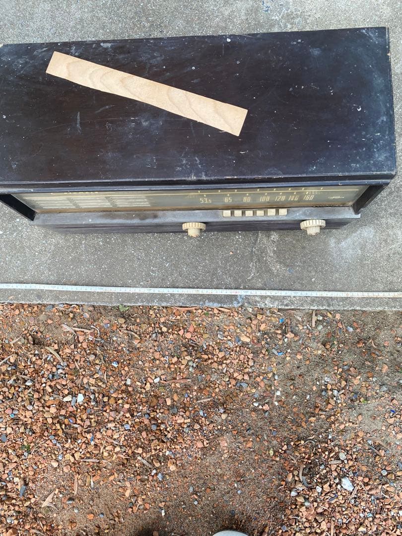 レトロ真空管ラジオ