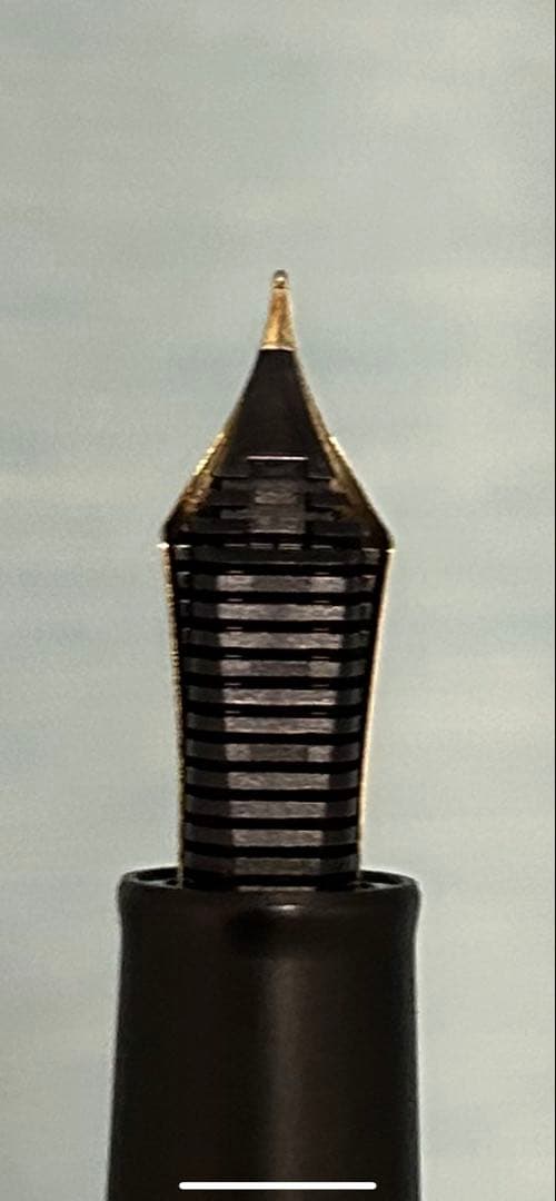 セーラー万年筆 エボナイト彫刻万年筆 夜霞　細字