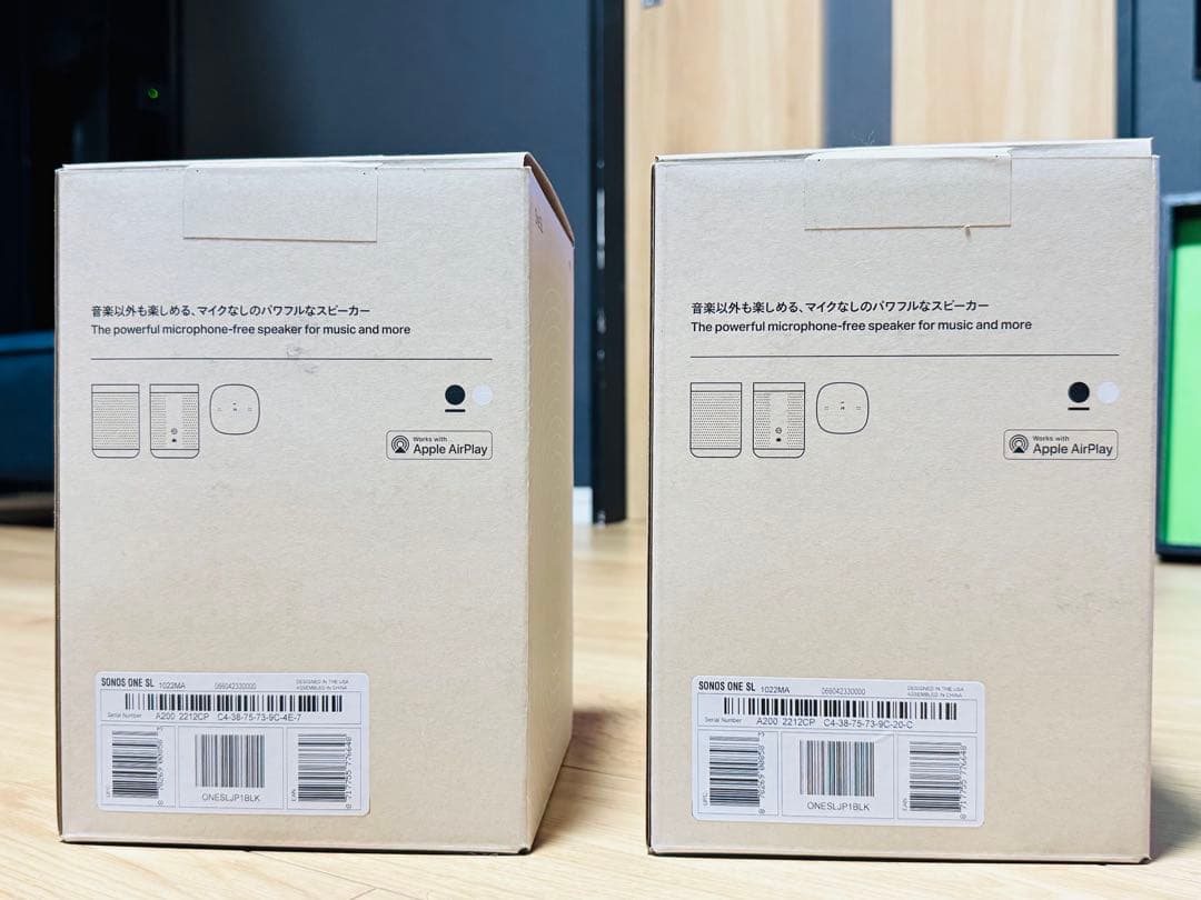 SONOS One SL スピーカー 2台セット
