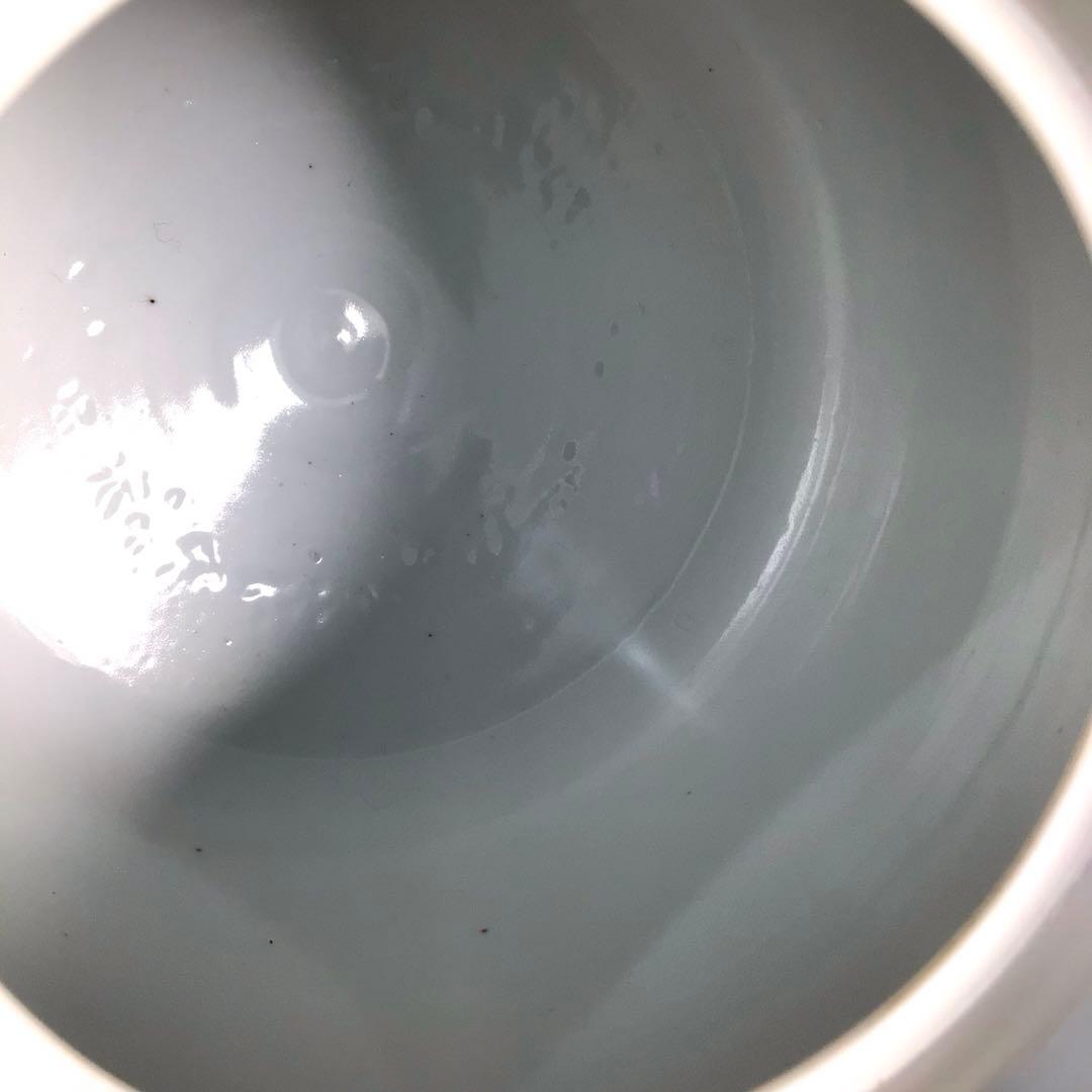 Ｍ５０８　芋頭水指　『膳所焼』『陽炎園造』『久田宗也　箱書』『近江八景』　共箱