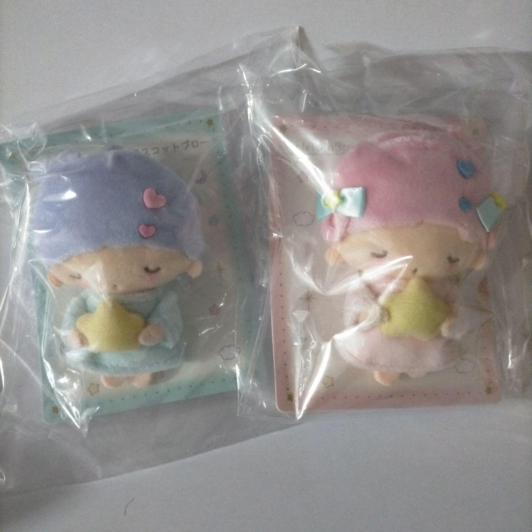 サンリオ　激レア　キキララ マスコットブローチ(フレームデザイン)