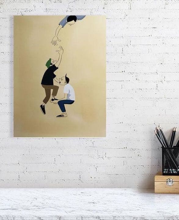 花井祐介　新作ポスター　yusuke hanai シルクスクリーン