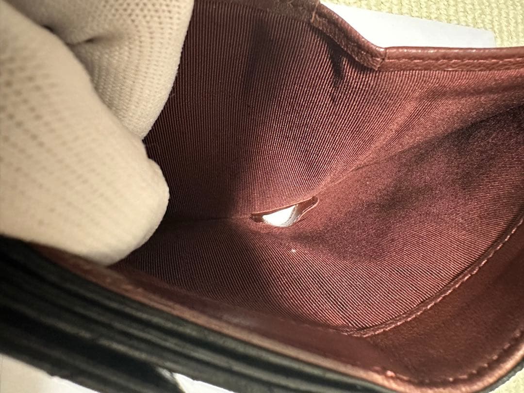 ⭐️新春限定価額⭐️CHANEL 二つ折り財布 黒コンパクトウォレット