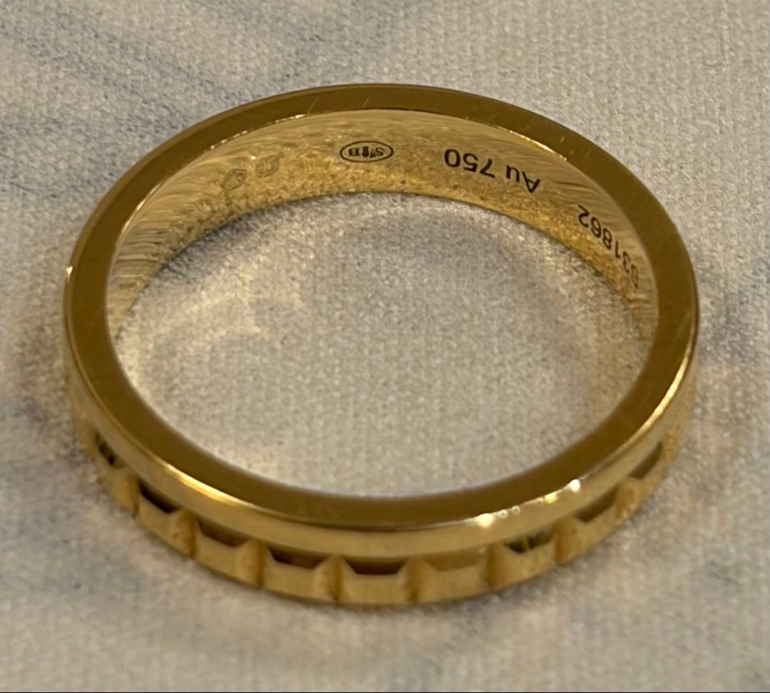 ブシュロン キャトル ラディアント リング ハーフ